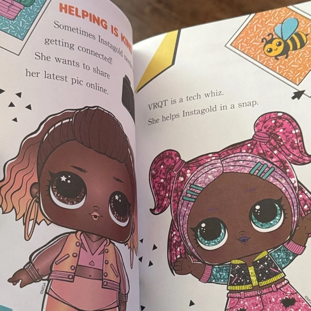L.O.L. Surprise! The Kindness Club Book with Pink and Gold Accents